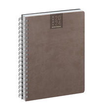 Carica l'immagine nel visualizzatore di Gallery, agenda con logo 2024 in poliuretano talpa 041689375 VAR03