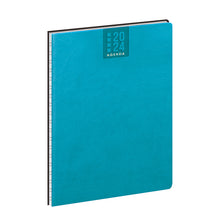 Carica l'immagine nel visualizzatore di Gallery, agenda stampata 2024 in poliuretano azzurra 041689460 VAR02