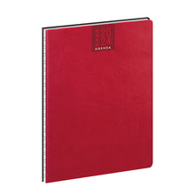 Carica l'immagine nel visualizzatore di Gallery, agenda stampata 2024 in poliuretano rossa 041689460 VAR04