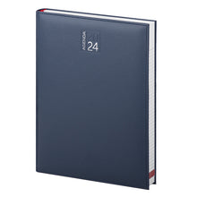 Carica l'immagine nel visualizzatore di Gallery, agenda pubblicitaria 2024 in gommato blu 041691585 VAR01