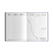 Carica l'immagine nel visualizzatore di Gallery, agenda pubblicitaria 2024 in gommato blu 041691602 DET01