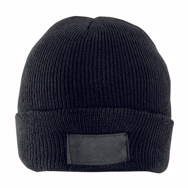 cuffie e berretti personalizzate in acrilico colore nero_nero 1175102 VAR01