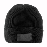 cuffie e berretti personalizzate in acrilico colore nero_nero 1175102 VAR01