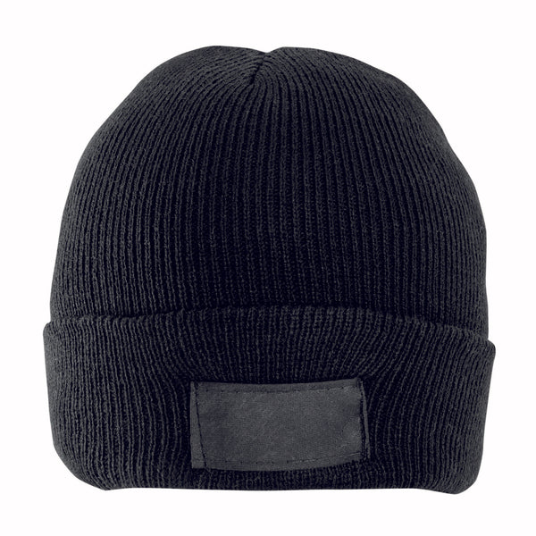 cuffie e berretti personalizzate in acrilico colore nero_nero 1175102 VAR01
