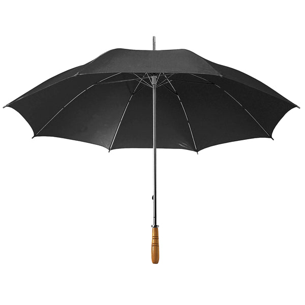 ombrelli golf e maxi personalizzati in poliestere colore nero_nero 1172127 VAR01