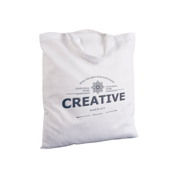 Carica l&#39;immagine nel visualizzatore di Gallery, shopper da personalizzare in cotone colore bianco_bianco 1172229 DET03
