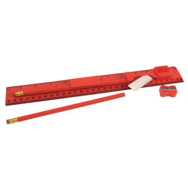 Carica l'immagine nel visualizzatore di Gallery, set penne personalizzabili in ps colore rosso_rosso 1172355 DET01
