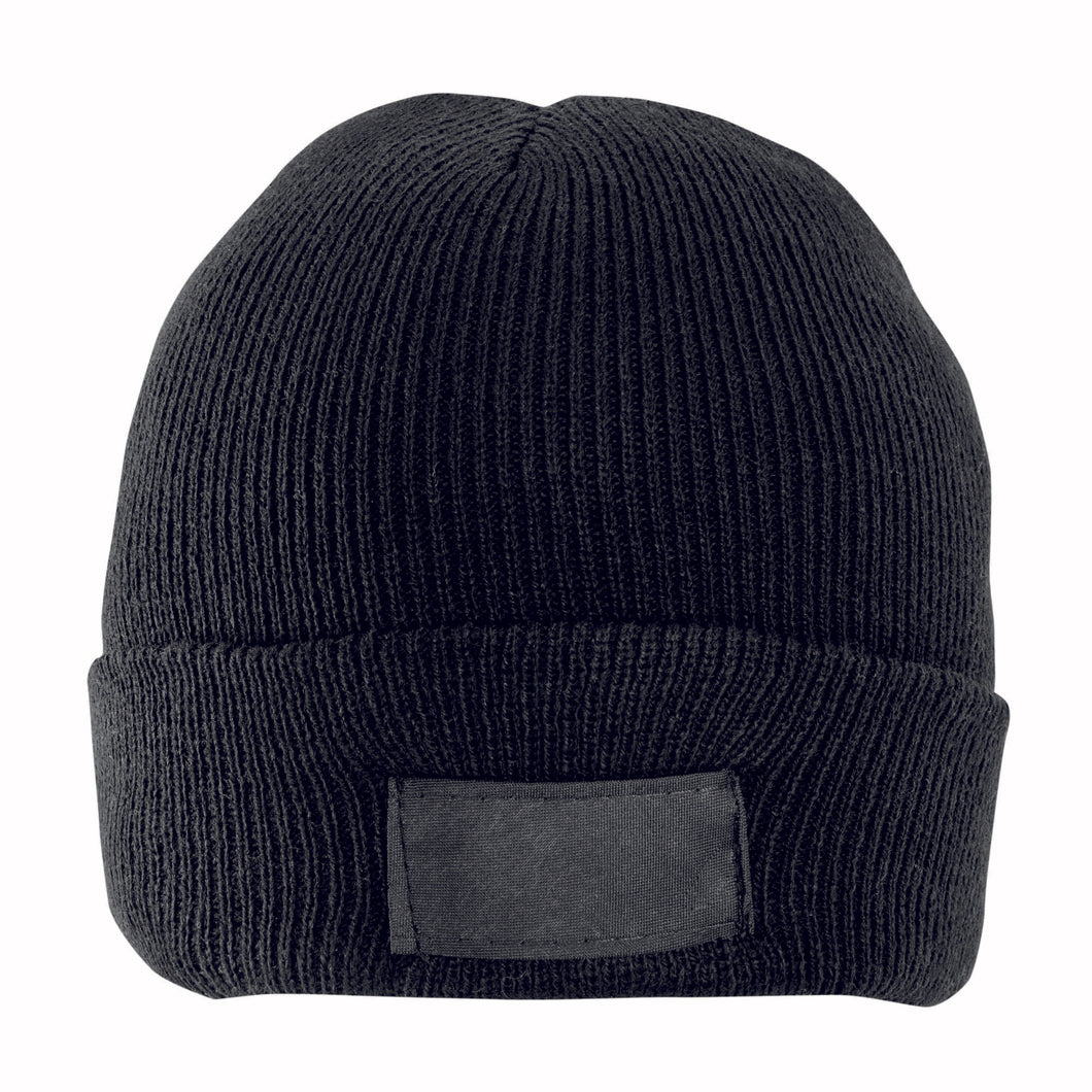 cuffie e berretti personalizzate in acrilico colore nero_nero 1181332 VAR01