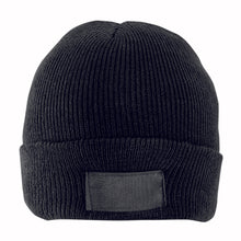 Carica l&#39;immagine nel visualizzatore di Gallery, cuffie e berretti personalizzate in acrilico colore nero_nero 1181332 VAR01
