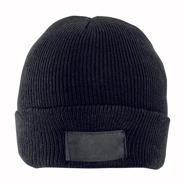 cuffie e berretti personalizzate in acrilico colore nero_nero 1181332 VAR01