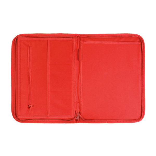 Carica l&#39;immagine nel visualizzatore di Gallery, portablocchi e cartelline personalizzabili in poliestere colore rosso_rosso 1172716 DET02
