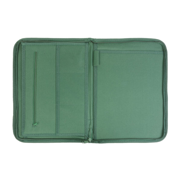 Carica l&#39;immagine nel visualizzatore di Gallery, portablocchi e cartelline promozionali in poliestere colore verde_verde 1172716 DET02
