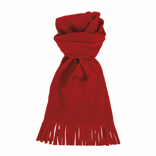 sciarpe e guanti promozionali in pile colore rosso_rosso 1174764 VAR04