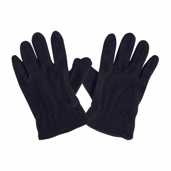 sciarpe e guanti personalizzate in pile colore nero_nero 11112191 VAR01