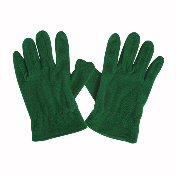sciarpe e guanti personalizzate in pile colore verde_verde 11112191 VAR05