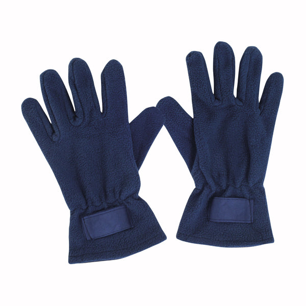sciarpe e guanti personalizzate in pile colore blu_blu 11476462 VAR02