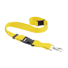 Carica l&#39;immagine nel visualizzatore di Gallery, portabadge personalizzabili in poliestere colore giallo_giallo 1176749 VAR06
