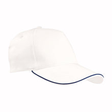 Carica l&#39;immagine nel visualizzatore di Gallery, cappellini da personalizzare in cotone colore bianco_bianco 1178023 VAR02
