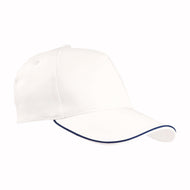 cappellini da personalizzare in cotone colore bianco_bianco 1178023 VAR02