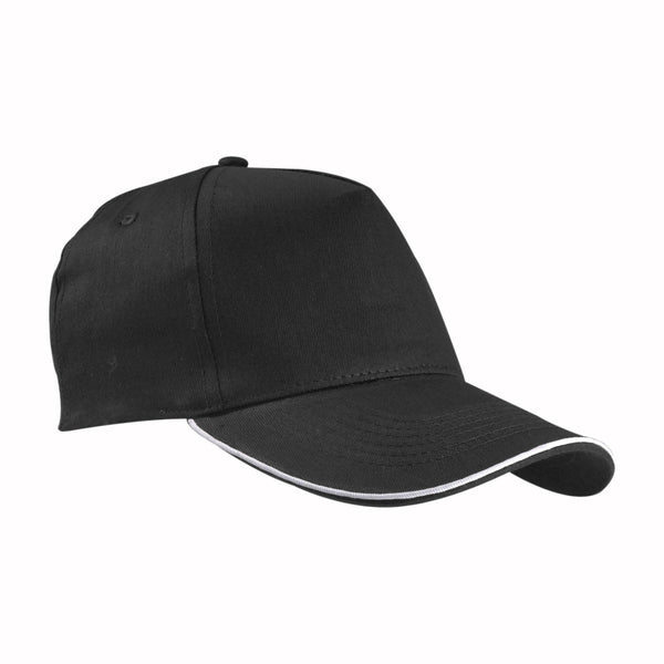 cappellini personalizzati in cotone colore nero_nero 1178023 VAR01