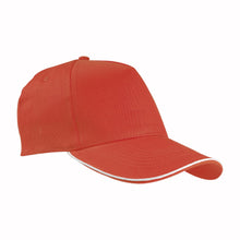 Carica l&#39;immagine nel visualizzatore di Gallery, cappellini personalizzabili in cotone colore rosso_rosso 1178023 VAR04

