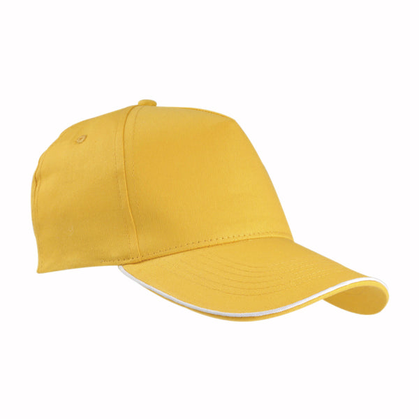 cappellini personalizzabili in cotone colore giallo_giallo 1178023 VAR06
