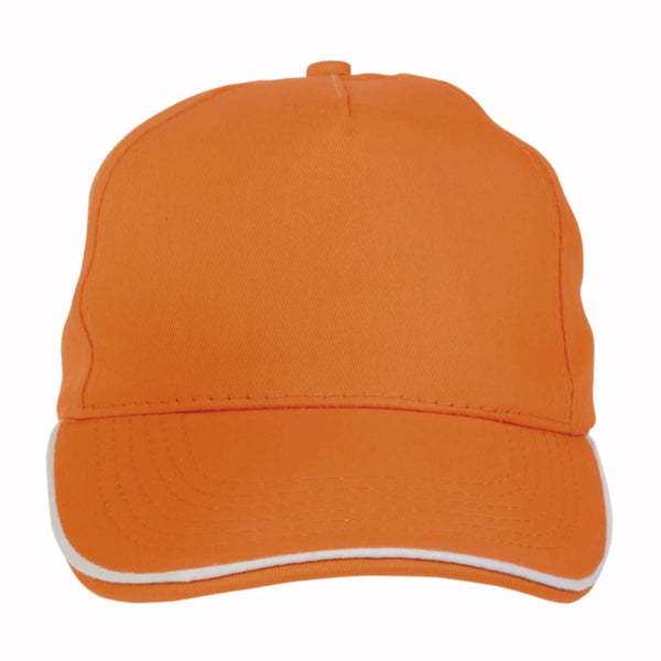 Carica l&#39;immagine nel visualizzatore di Gallery, cappellini promozionali in cotone colore arancione_arancione 1178023 DET02
