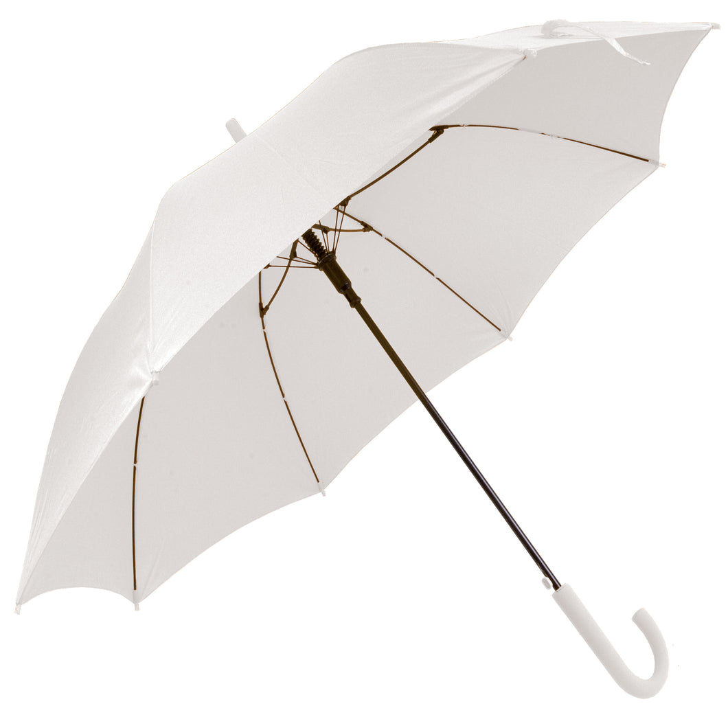 ombrelli classici da personalizzare in poliestere colore bianco_bianco 1178219 VAR02