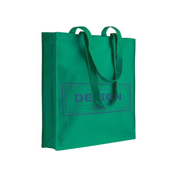 Carica l&#39;immagine nel visualizzatore di Gallery, shopper personalizzate in cotone colore verde_verde 1178842 DET03
