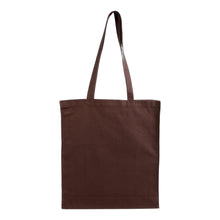 Carica l&#39;immagine nel visualizzatore di Gallery, borse shopper stampate con logo in cotone colore marrone_marrone 1178842 DET02
