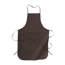 Carica l&#39;immagine nel visualizzatore di Gallery, grembiuli e cappelli chef personalizzati in tnt colore nero_nero 1179117 VAR01
