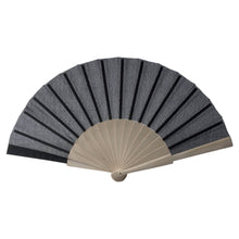 Carica l&#39;immagine nel visualizzatore di Gallery, ventagli personalizzati in legno colore nero_nero 1180145 VAR01

