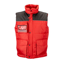 Carica l&#39;immagine nel visualizzatore di Gallery, gilet da lavoro personalizzati in poliestere colore nero-rosso_nero 1180719 VAR02
