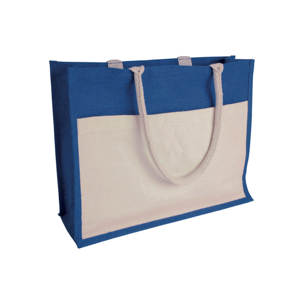 borse personalizzabili in juta colore royal_royal 1180867 VAR04