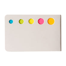 Carica l&#39;immagine nel visualizzatore di Gallery, post-it memo ed evidenziatori da personalizzare in cartone colore bianco_bianco 1181168 DET01
