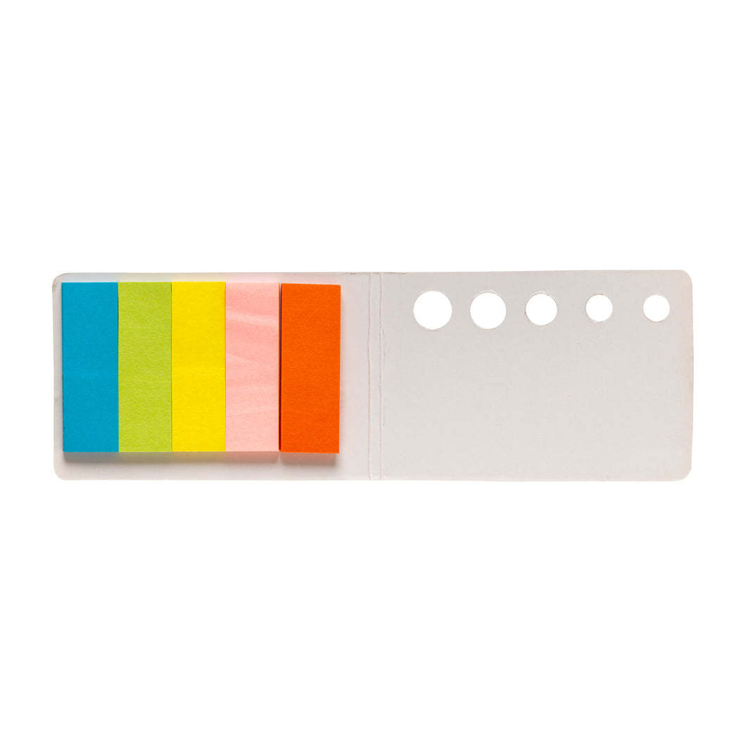 post-it memo ed evidenziatori da personalizzare in cartone colore bianco_bianco 1181168 VAR03