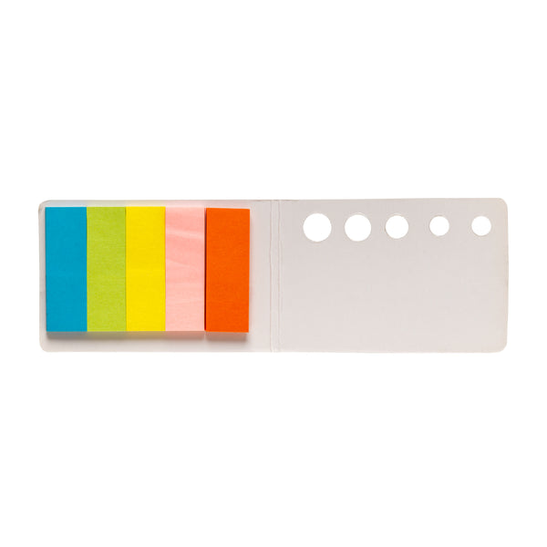 post-it memo ed evidenziatori da personalizzare in cartone colore bianco_bianco 1181168 VAR03