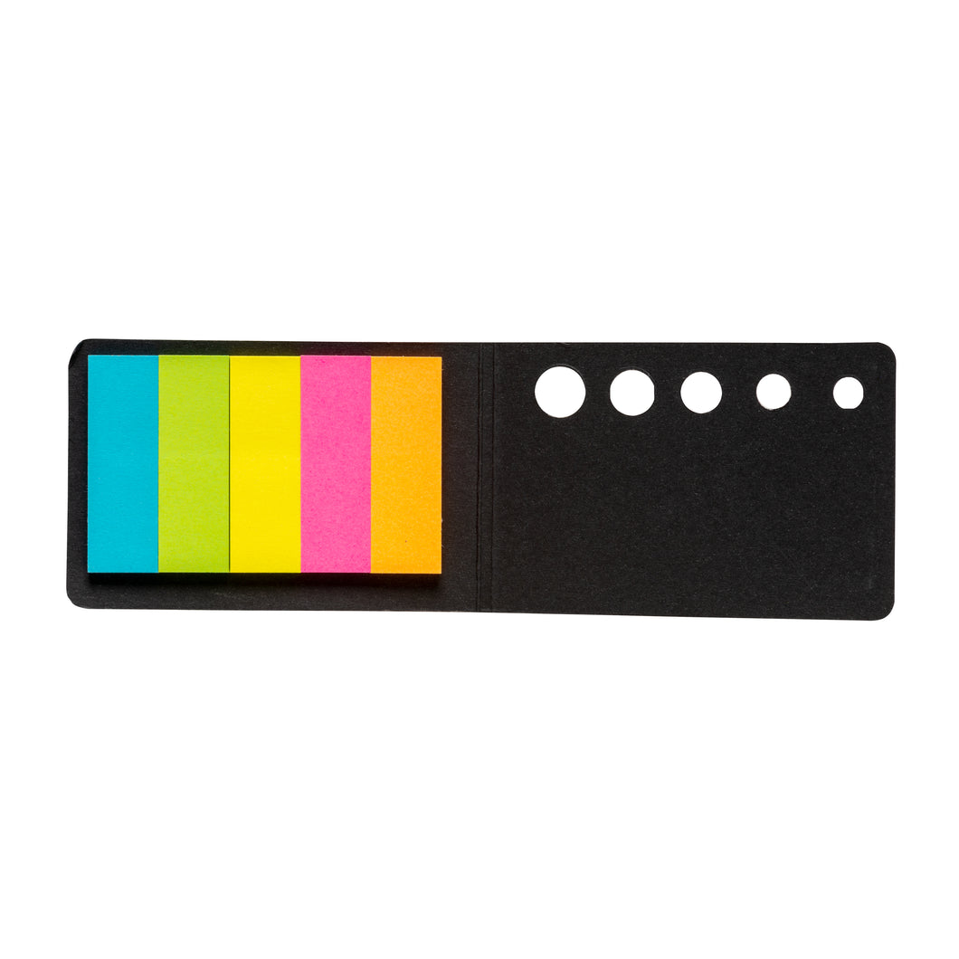 blocchetti adesivi ed evidenziatori personalizzati in cartone colore nero_nero 1181168 VAR02