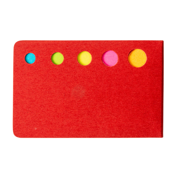 Carica l&#39;immagine nel visualizzatore di Gallery, post-it memo ed evidenziatori personalizzabili in cartone colore rosso_rosso 1181168 DET01
