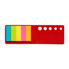 Carica l&#39;immagine nel visualizzatore di Gallery, post-it memo ed evidenziatori personalizzabili in cartone colore rosso_rosso 1181168 VAR04
