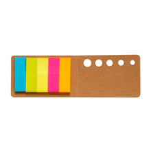 Carica l&#39;immagine nel visualizzatore di Gallery, post-it memo ed evidenziatori personalizzati in cartone colore naturale_naturale 1181168 VAR01
