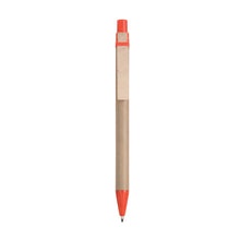Carica l&#39;immagine nel visualizzatore di Gallery, biro ecologiche promozionali in legno colore rosso_rosso 1181533 VAR03
