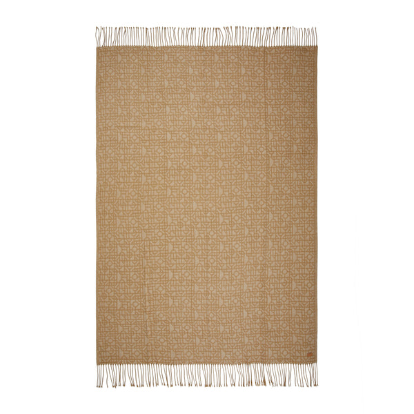 Carica l&#39;immagine nel visualizzatore di Gallery, plaid e coperte pubblicitari in acrilico colore marrone_marrone 12292738 DET08
