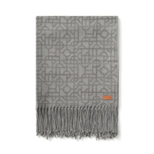 Carica l&#39;immagine nel visualizzatore di Gallery, plaid e coperte da personalizzare in acrilico colore grigio_grigio 12292738 VAR01
