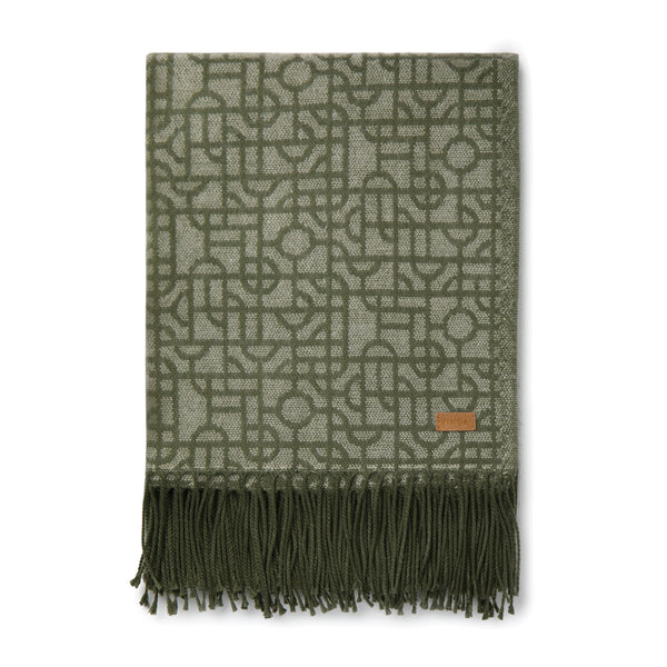 plaid e coperte promozionali in acrilico colore verde_verde 12292738 VAR04