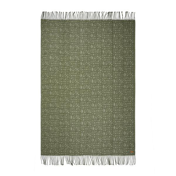 Carica l&#39;immagine nel visualizzatore di Gallery, plaid e coperte promozionali in acrilico colore verde_verde 12292738 DET08
