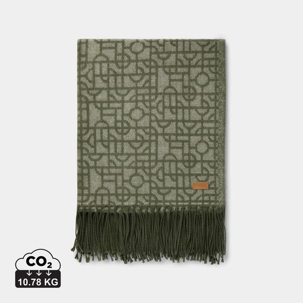 Carica l&#39;immagine nel visualizzatore di Gallery, plaid e coperte promozionali in acrilico colore verde_verde 12292738 DET08
