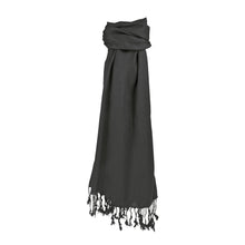 Carica l&#39;immagine nel visualizzatore di Gallery, sciarpe e guanti personalizzate in viscosa colore nero_nero 1182020 VAR01
