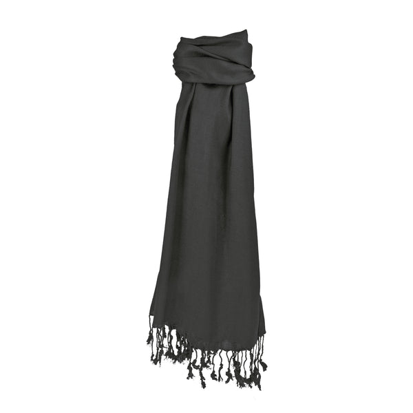sciarpe e guanti personalizzate in viscosa colore nero_nero 1182020 VAR01