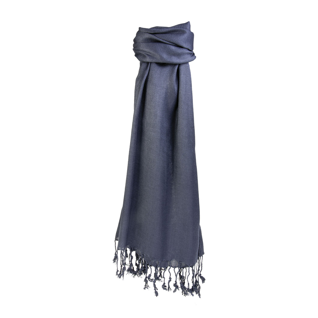 sciarpe e guanti personalizzate in viscosa colore blu_blu 1182020 VAR02
